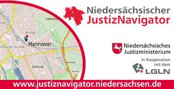 Logo des niedersächsischen Justiznavigators (zur Startseite)